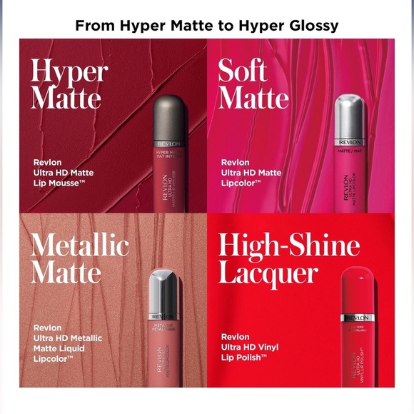 Revlon Ultra HD Moisturizing and Velvety Matte Lipstick, 640 Embrace - Picture 4 of 5